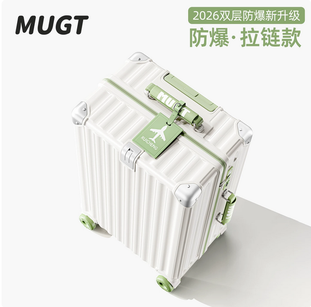 行李箱女拉链款20寸24可登机拉杆箱